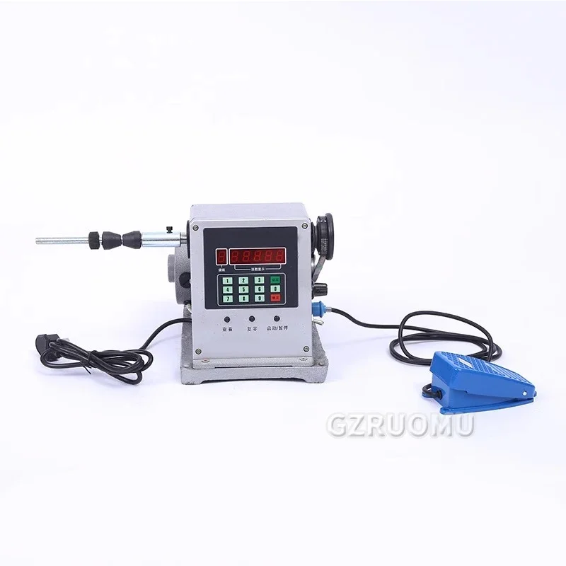 Electric Counting Winding Machine Industrial Coil Winding Device Adjustable Semi-Automatic Winding Tool High-speed 0-9999 Count