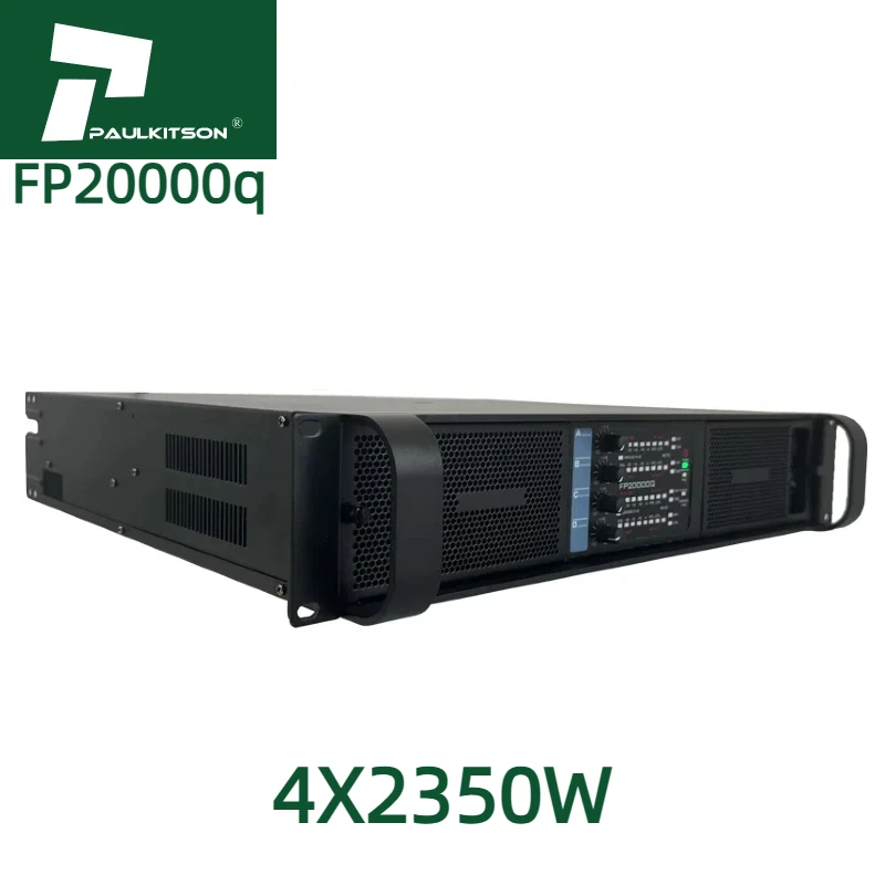 FP20000q Class Td Professional Audio Power Amplifier 20000W Sound Equipment 8ohm 4ohm Metal Pro Audio Speaker