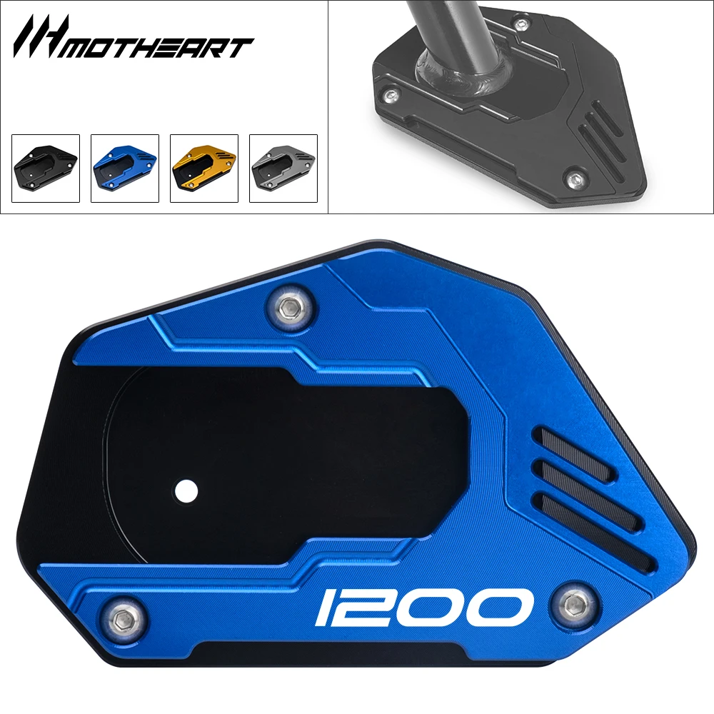 Motorcycle Kickstand Pad For R1200GS LC 2013‑2018 R1200GS LC Adventure 2014‑2018 Side Stand Extension Anti Sinking Accessories