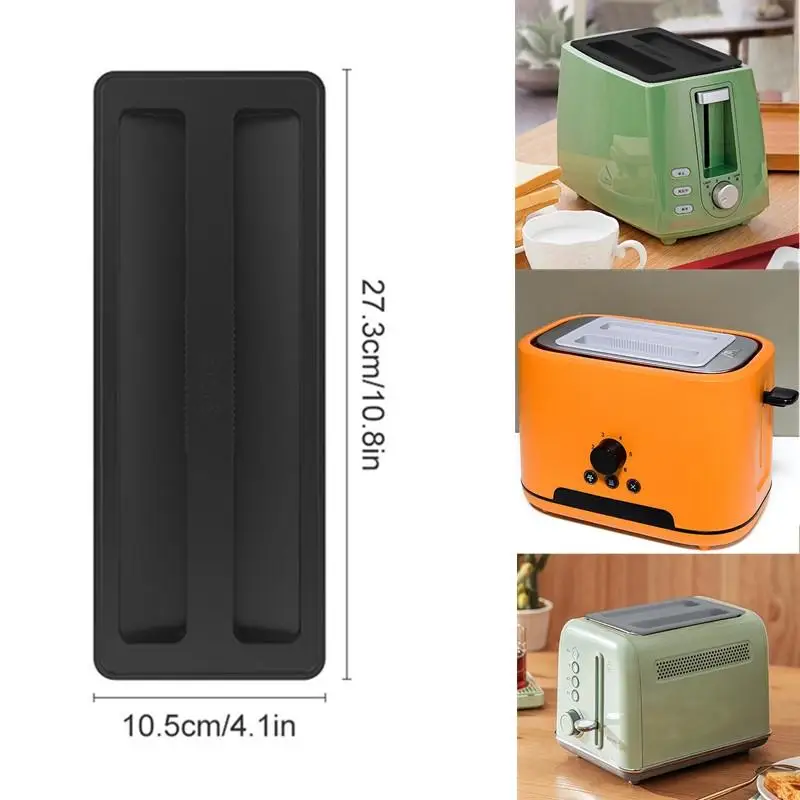 Silicone Toaster Dust Cover Breakfast Machine Dustproof Cover Toaster Upper Lid Protecting Kitchenware From Dust Splash Buggs