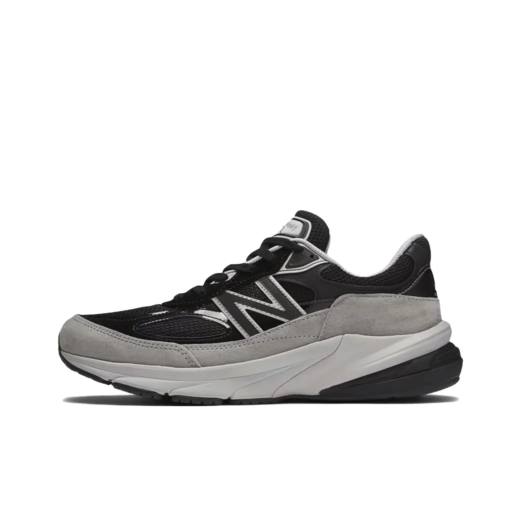 New Balance NB 990 V6 Running Shoes Men's Low Top Black Gray Color U990JC6