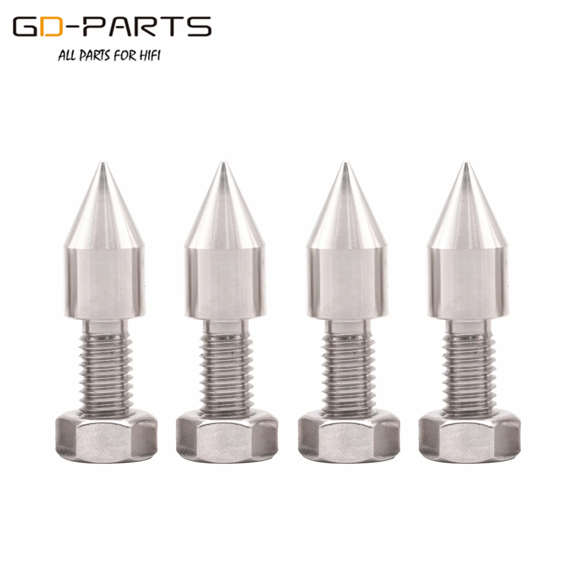 SUS-316 Stainless Steel Speaker Spike Cone M6 M8 M10 Hifi Audio AMP Subwoofer Chassis Isolation Stand Foot Leg Damper
