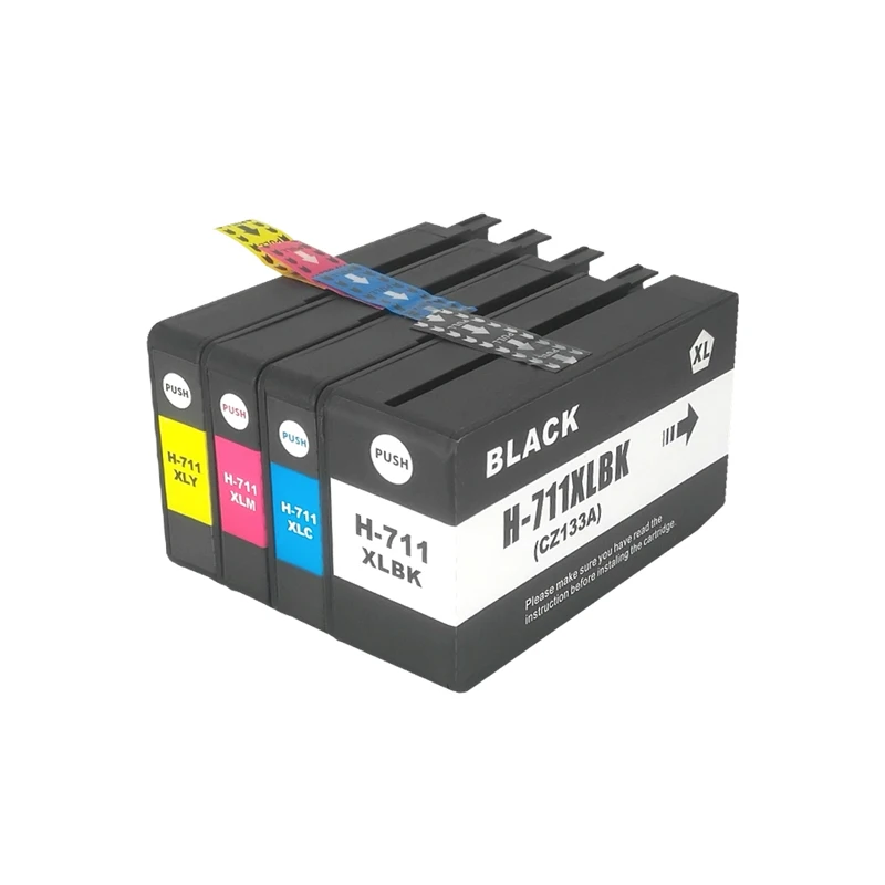 711XL 711 Ink Cartridge Compatible Full With Ink For HP711 HP Designjet T120 T125 T130 T520 T525 T530 Printer