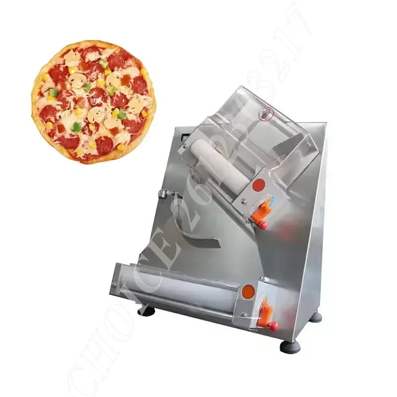 

Automatic Pizza Crust Machine 15 Inch Pressing Roller Dough Knead Forming Commercial Pizzahut Kitchen Food Processor Cuisine