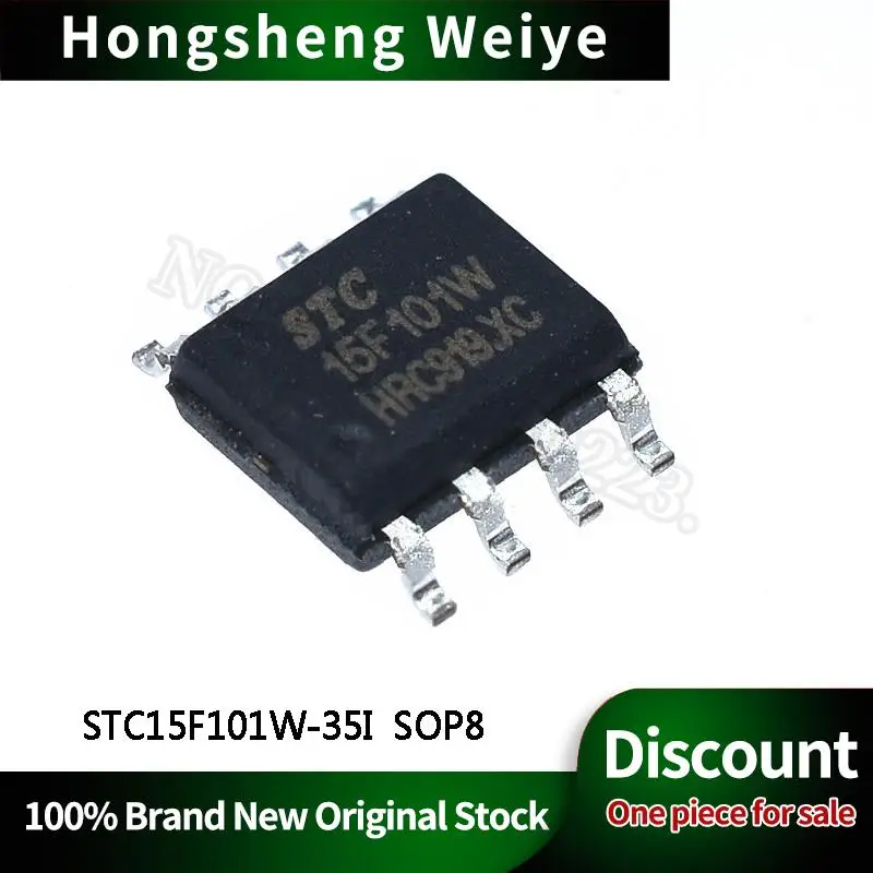 5-100Pcs New STC15F101W 15F101W 35I SOP-8 IC Chip In Stock DISCOUNT Sell Free Shipping