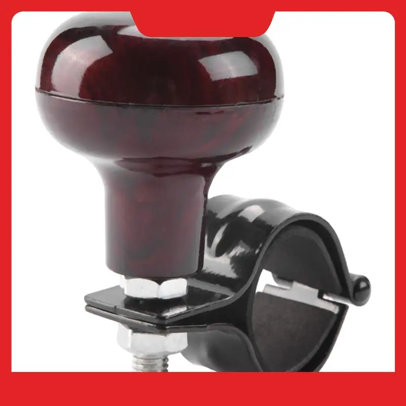 Ручка-спиннер рулевого колеса под дерево, универсальная, подходит для всех автомобилей, грузовиков, семи, тракторов, лодок, тележек для гольфа, аксессуар для силовой ручки