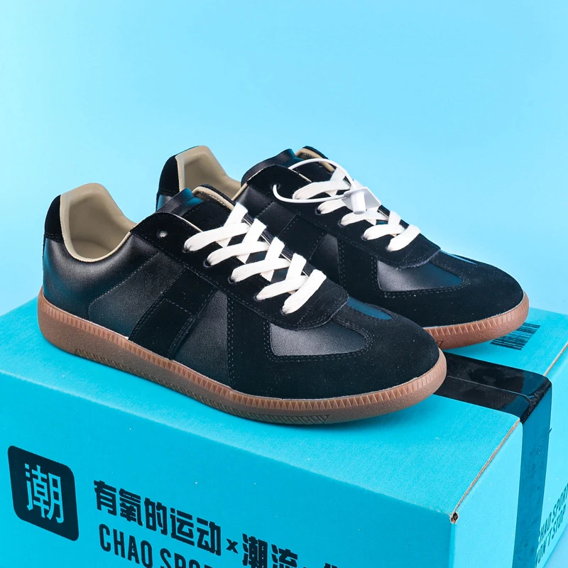 Shang Trend Color-Block Shoes Versatile Casual Trendy Shoes 2024 Korean Version Platform Men's and Women's Shoes