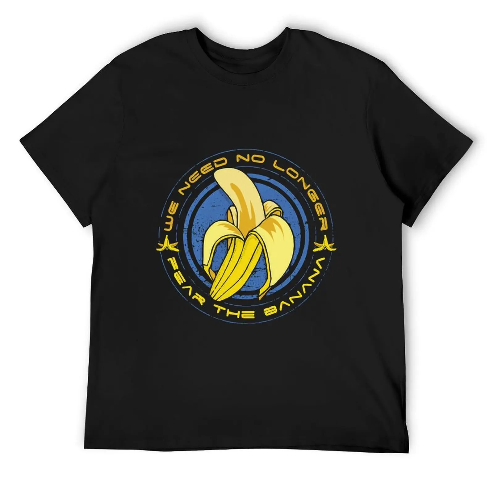 

Fear The Banana T-Shirt designer shirts blue lock Short sleeve tee oversized graphic tee mens t shirts pack