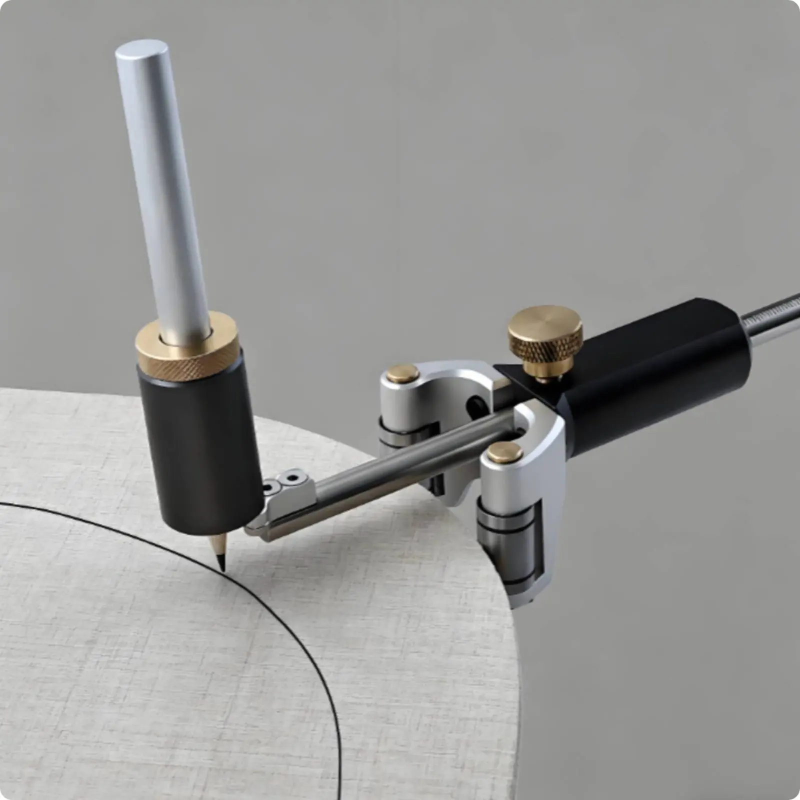 Contour Scribe Tool 2 in 1 Adjustable Scribing Tool Adjustable Contour Gauge Multi Functional Line Marker Aluminum Alloy