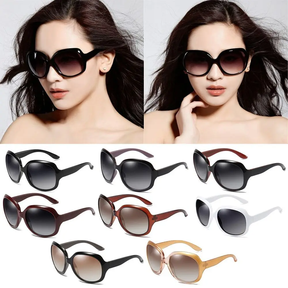 Neue klassische Sonnenbrille für Damen, UV 400, quadratisch, Vintage-Brille, elliptischer Rahmen, Fahrersonnenbrille für Damen und Herren