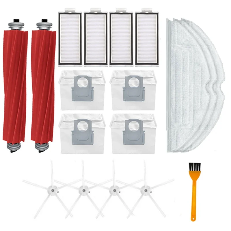 

Сменные детали для Roborock T8 Q7 Max Q7 Max + аксессуары для робота-пылесоса основная боковая щетка HEPA фильтр тряпка для швабры
