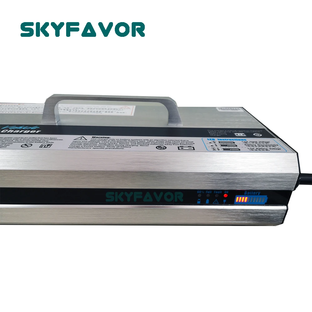 Oryginalna ładowarka do wózków golfowych Lvtong 72V 25A Automatyczna ładowarka do akumulatorów kwasowo-ołowiowych do pojazdów elektrycznych Lvtong, inteligentna ładowarka