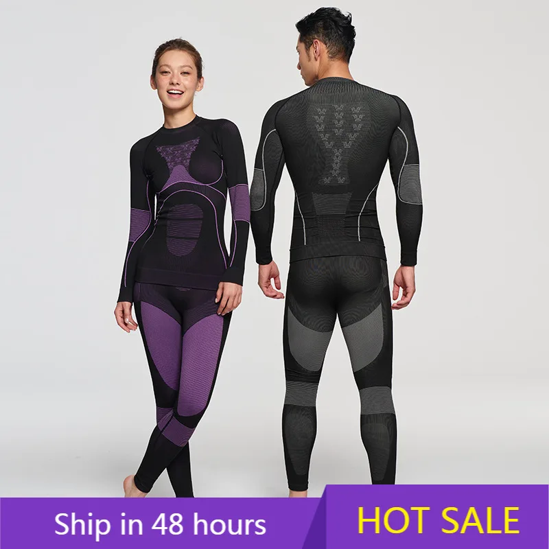 

POWER LEAP New Autumn Winter Ski Waterproof Quick-Drying Sports Sweat-Wicking Compression Outdoor Hiking Climbing Thermal Underw