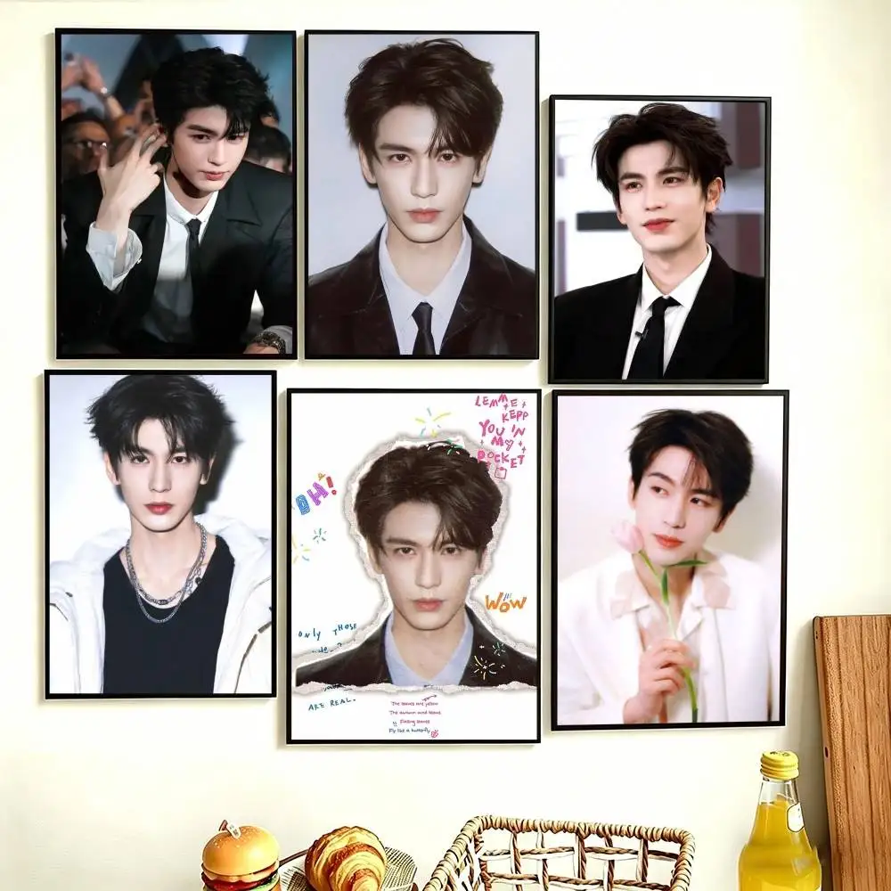 

Actor Zhang Linghe Poster Perfect Space Sticker Self Adhesive for Office Home Theater Wall Art Decor Fancy Gift