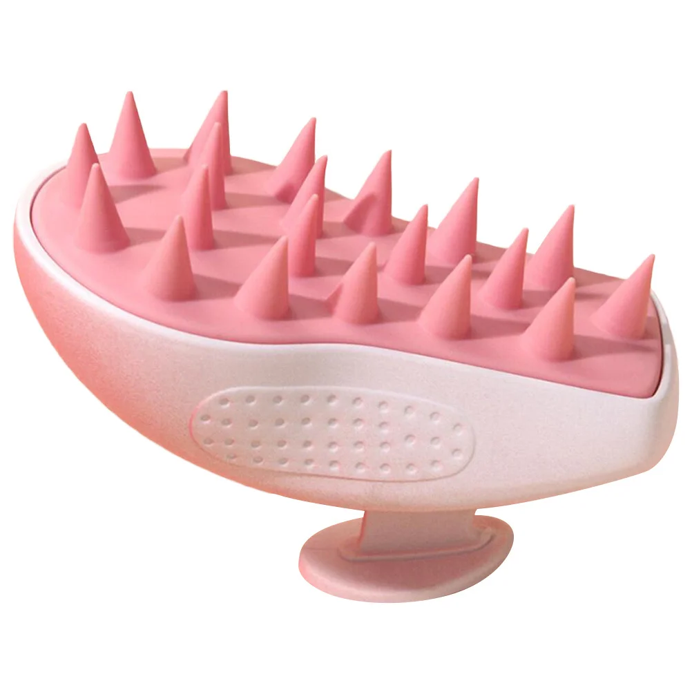 

Силиконовый скребок для кожи головы, щетка для шампуня для волос, отшелушивающий аппарат для душа, массажер для ухода за волосами, массажная щетка для кожи головы