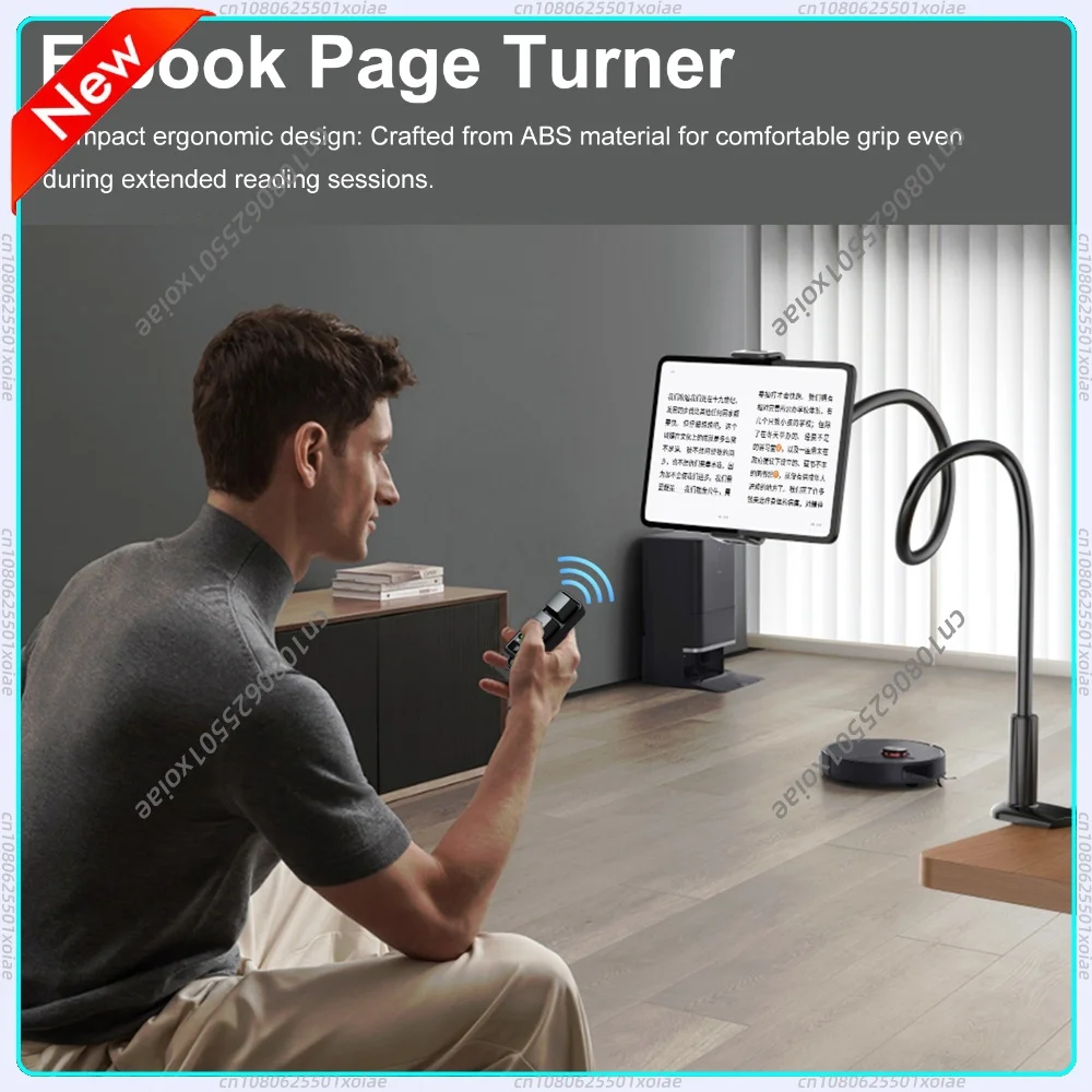 Wireless Bluetooth Page Turner Remote for Phone Tablet for TikTok Auto Liker Reading Remote for for Android Devices