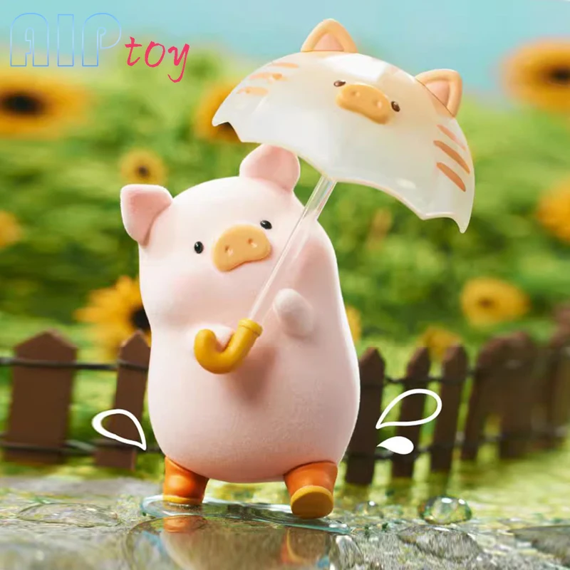 LuLu The Piggy Travel Series Blind Box Kawaii Dolls Cute Anime Figure Mystery Box Toys Desktop Ornaments Gift Collection