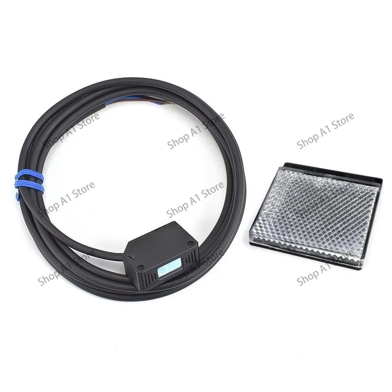 Anti-interference square specular reflection LQL-31NO laser photoelectric switch visible light specular reflection sensor
