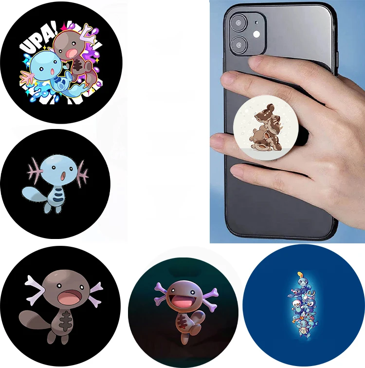 

Circle Phone Socket Popping W-Wooper Ultra Lightweight Foldable Stand Suitable For Travel And Suitable For All Types Of Phone