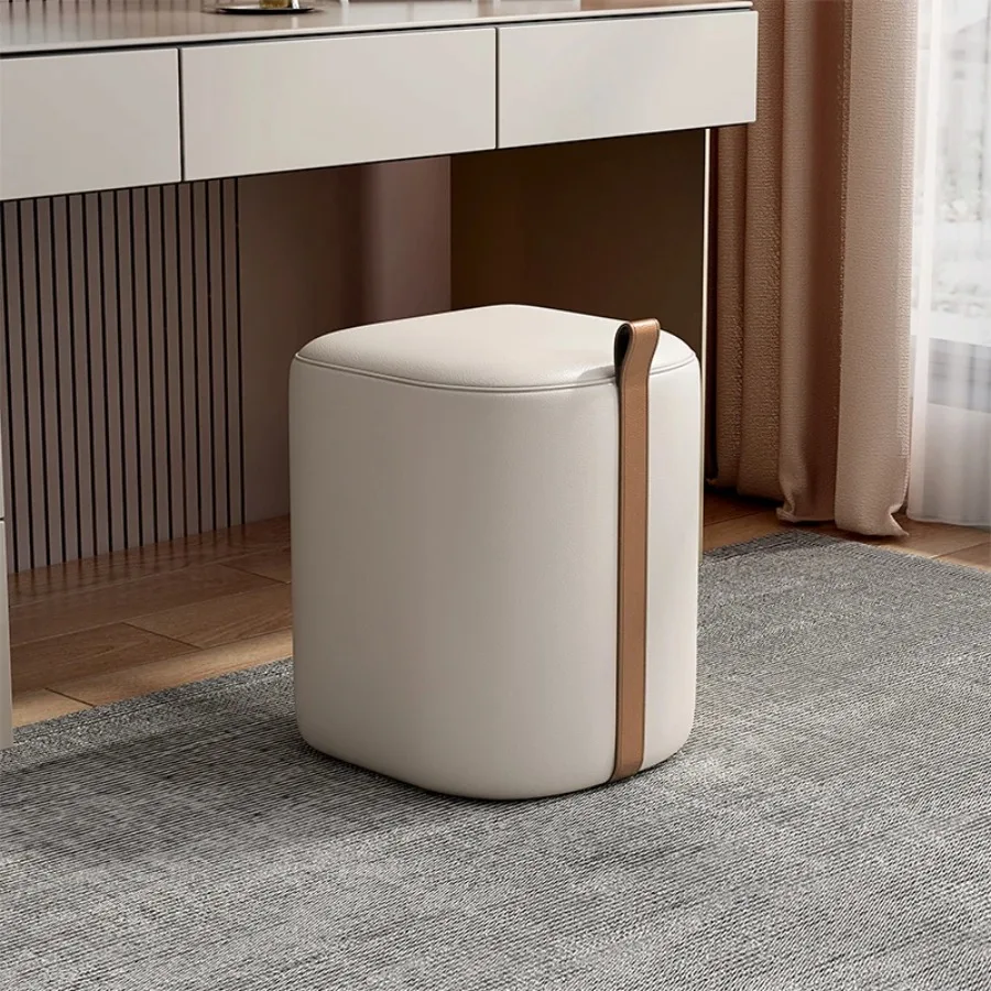 Living Room Luxury Vanity Stool Decoration Modern Chairs Dresser Bar Stool Living Room Hallway Pouffe Tabourets Home Furnitures