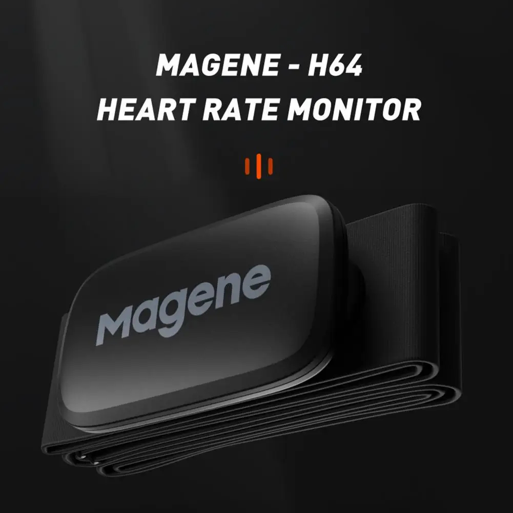 Magene Heart Rate Monitor Chest Strap Bluetooth-compatible 4.2 HR Sensor Heart Rate Monitor Cycling Computer Sports Monitor