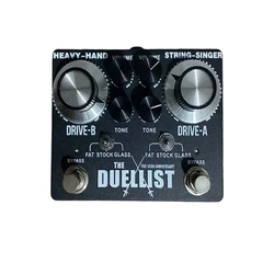 LY-ROCK Guitar Effector Duellist King Tone Stompbox Guitar Pedal OVERDRIVE Distortion Effector Pedal, True Bypass