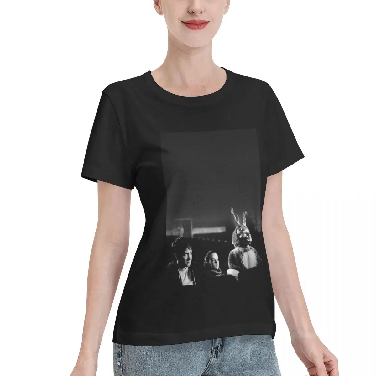 Hot Sale DONNIE DARKO Women's T-shirt Home Wear Trendy Basic Tee