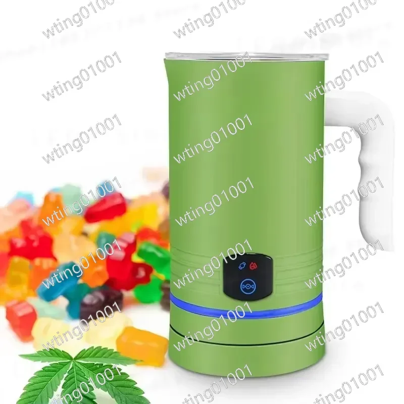 Household Gummy Bear Making Machine Double Spin Edible Oil Injectable Gummy Blender DIY Gummy Candy Maker for Home Use