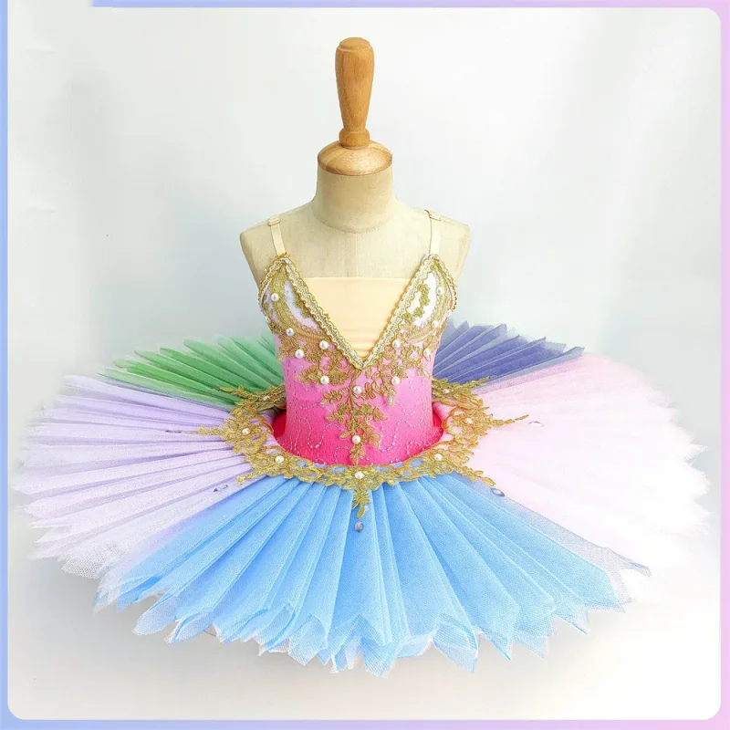 

Summer Girl Dress Tutu Children Ballet Leotards Roupa Infantil Ballerine Kids Dresses Party Dance Costume Ballet Girls Clothes