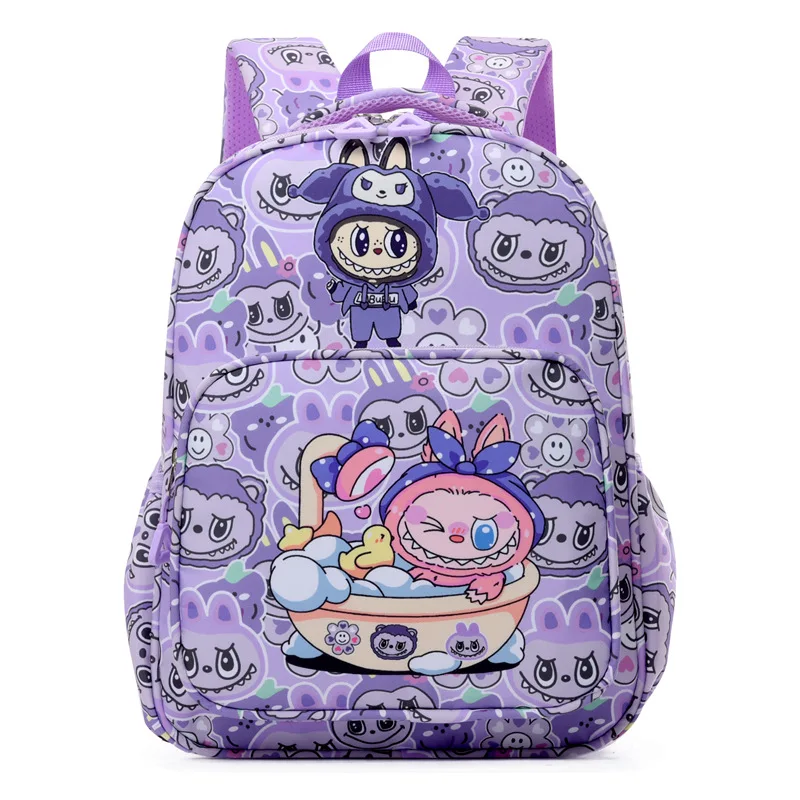 

Children's Primary School Girls and Boys LABUBU Kindergarten Backpack New Backbone Protection and Burden Reduction Schoolbag