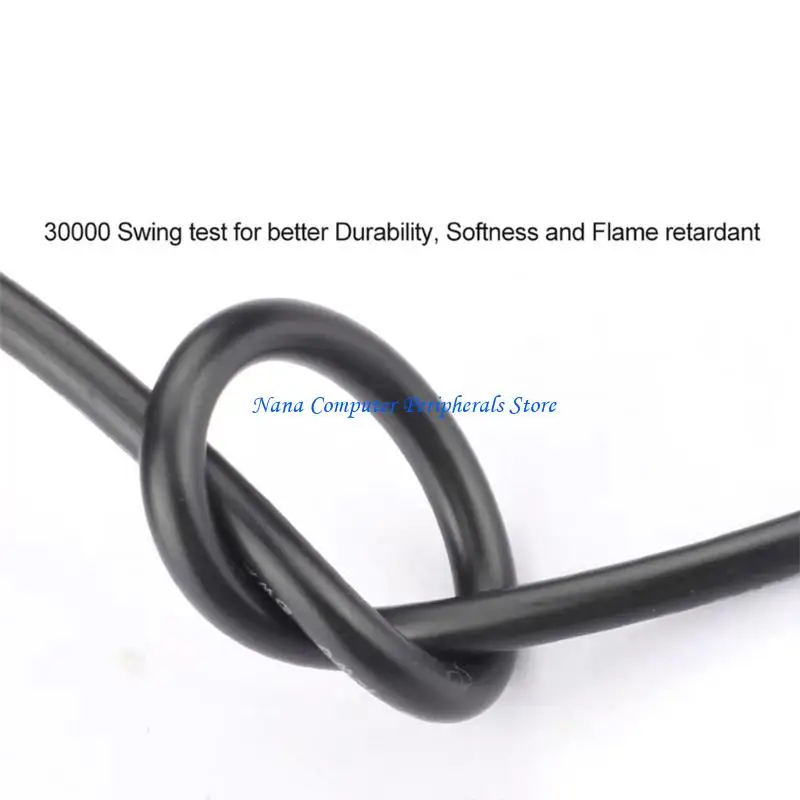 F68C سلك تمديد عالي التحمل ملحقات الطابعة ثلاثية الأبعاد كابل تمديد محور 6Pin