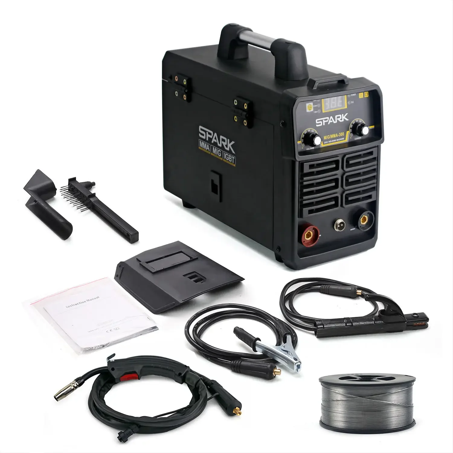 MIG/MMA-300 2 IN 1 MIG Welding Machine CO2 Inverter IGBT Arc Welders 220V Max 1KG