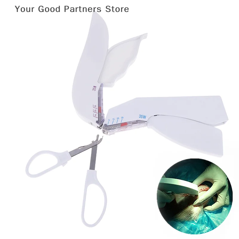 Profession Medical Surgery Special Stainless Steel Skin Stitching Machine Disposable 35W Surgery Skin Stapler Suture Stapler