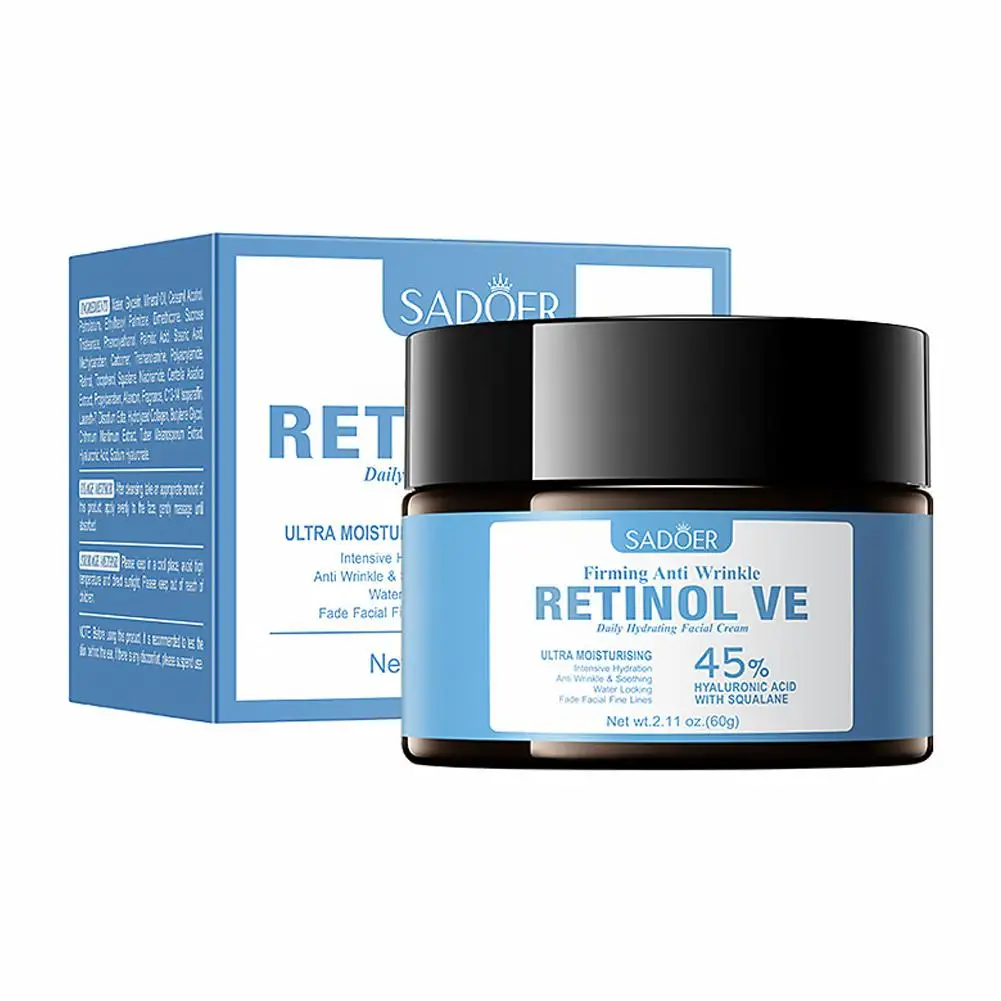 Face Skin Care Retinol Collagen Complex Cream Deeply Moisturizes Firming Nourishes Rejuvenating Smoothing Beauty Health