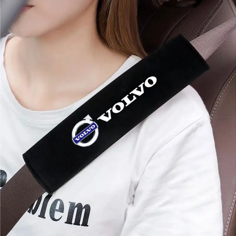 Car Seat Belt Cushion Strap Cover Cushion Strap Safety Shoulder Protector For Volvo xc60 xc90 v40 v60 v50 s60 Car Accessories