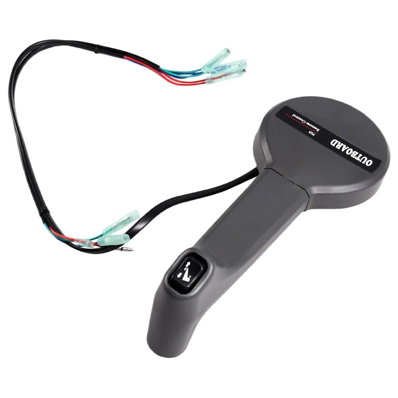 

A30P-Throttle/Shift Handle With Trim &Tilt Switch For Yamaha Outboard Motor New Style 703 Remote Control Box 703-48221-10