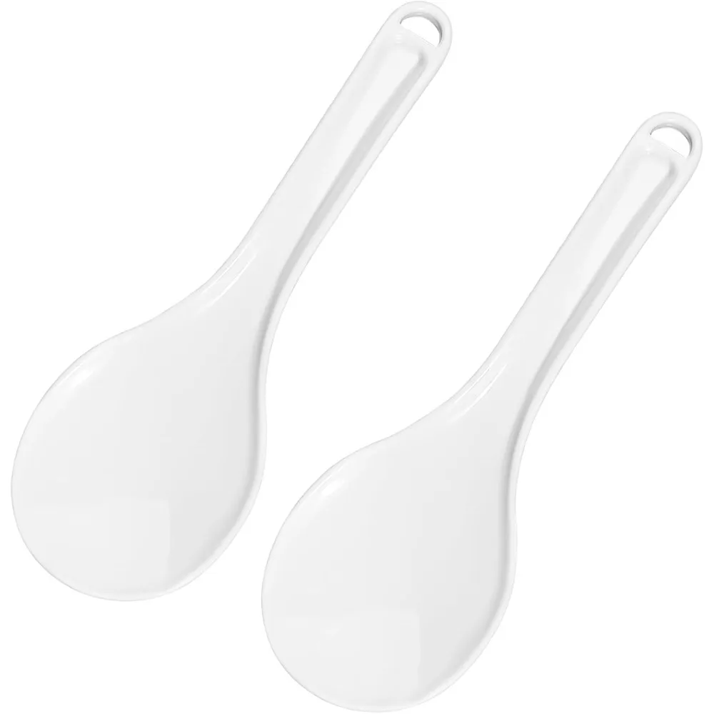 

2PCS Plastic Rice Serving Spoon Paddle, Non-Stick, 7.87 Inch