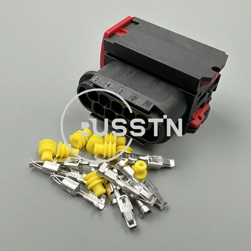 1 Set 9 Pin 3.5 Series Auto Sealed Connector AC Assembly Automotive Waterproof Socket Wire Plug
