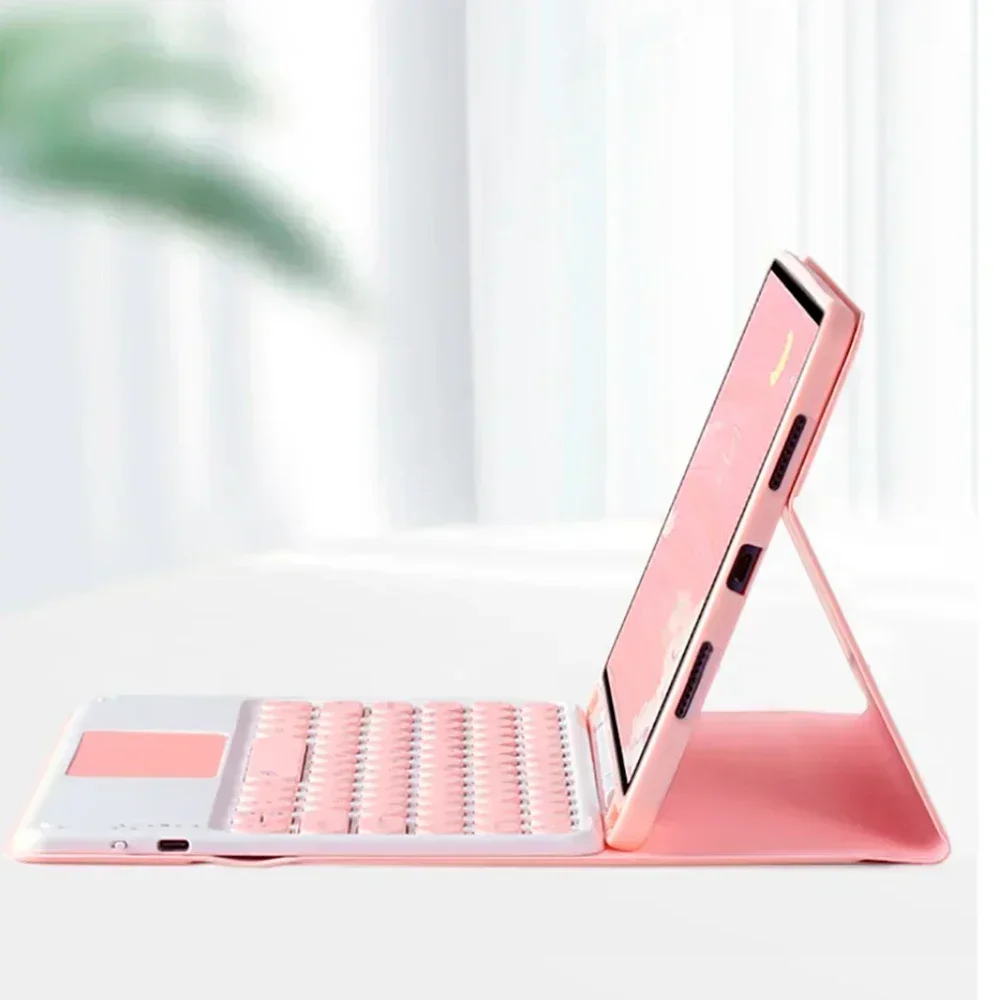 Samsung Keyboard Case For Samsung Galaxy 12.4in 12.9in Bluetooth Wireless Keyboard And Mouse Trackpad  Ipad Accessories