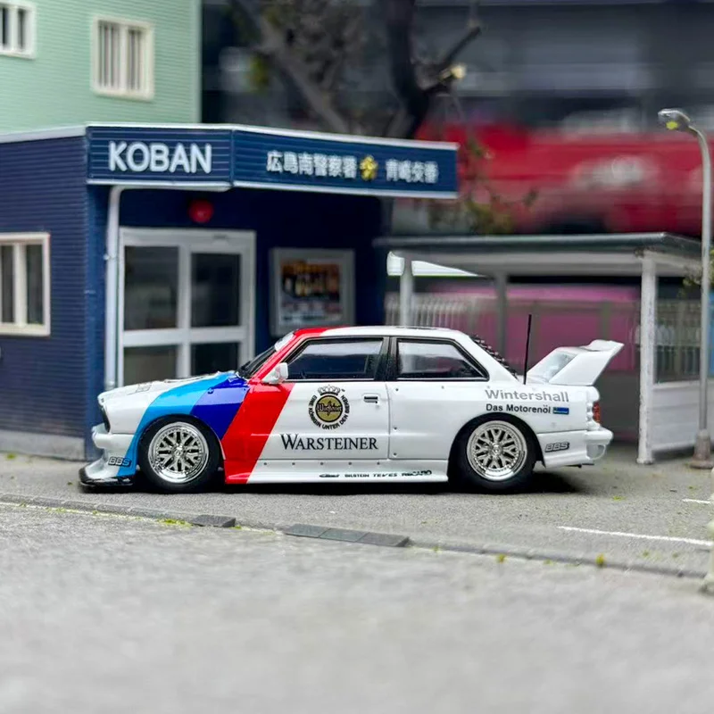 新入荷 Sw 1:64 BMW E30 M3 LTO 改造 DTM レーシング リバリー 合金製ミニカー ダイキャスト BMW オーナメント カスタム玩具