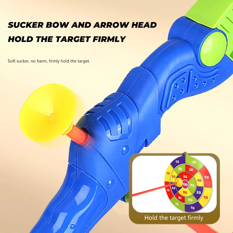 Ensemble de jouets en forme de flèche pour enfants, avec ventouse, jeu de tir en plein air, Interaction Parent-enfant, jouets de sport éducatifs pour enfants, cadeaux