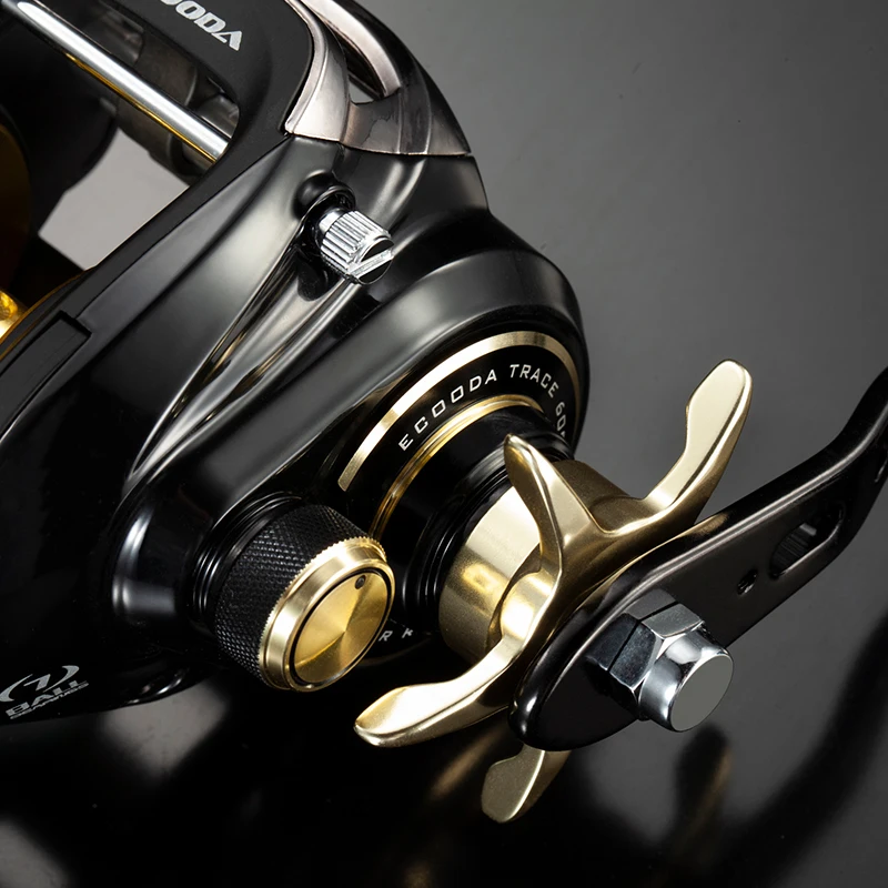 Ecooda Brand ETB-600 Memory Function Boat Fishing 6+1BB Big Drag Power Baitcasting Sea Fishing Reels