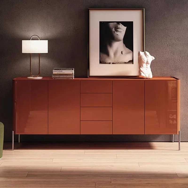 

Italian Luxury Sideboard Cabinet Post-modern Originality Baking Paint Storage Living Room Cabinet Home Furniture Vitrina FYLC