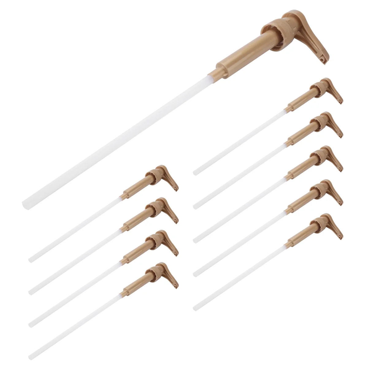 M17k 10 pçs café leite chá dispensador xarope bomba ouro dispensador de líquido para torani xarope 8ml suco garrafa dispensador bomba