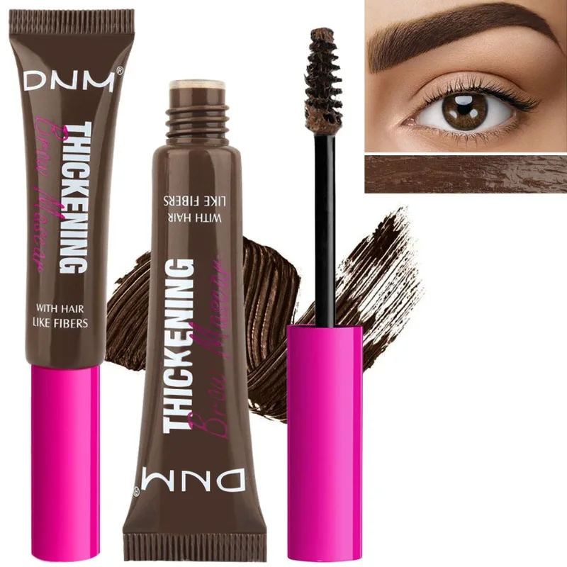 Long Lasting Sobrancelha Enhancer, Sobrancelha Dye Tint, Waterproof Eye Brow Creamwith Sobrancelha Escova, Natural Tint