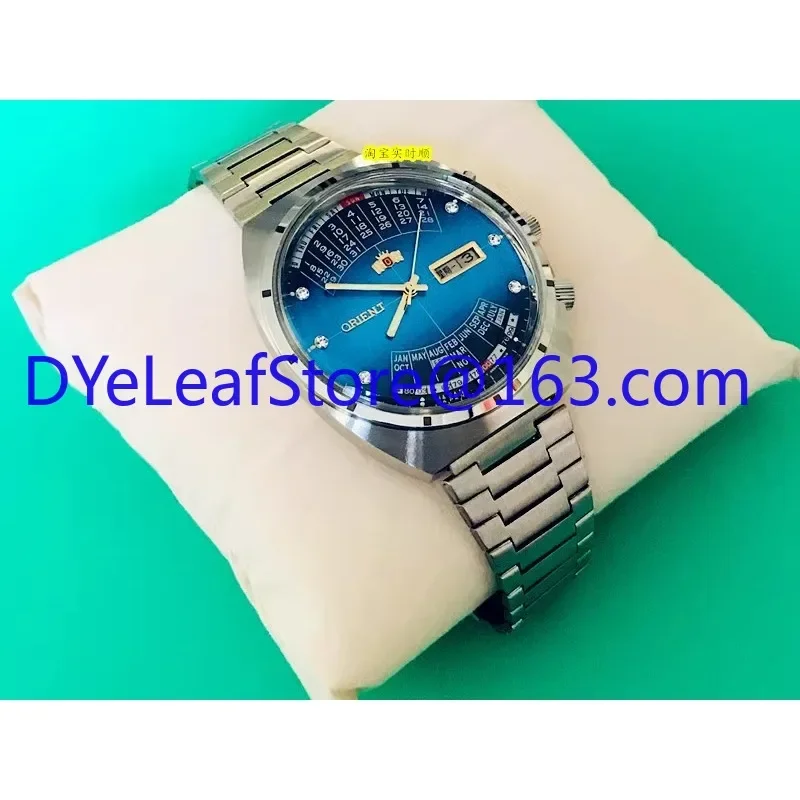 Japanese watch fashion trend Double Lion automatic mechanical watch wrist perpetual calendar