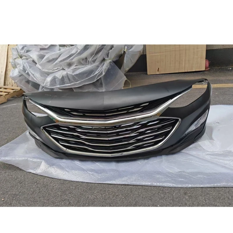 Custom Modified Front Bumper Grille Body Kit Built‑in DRL Day Running Light Components Malibu 2019‑2021