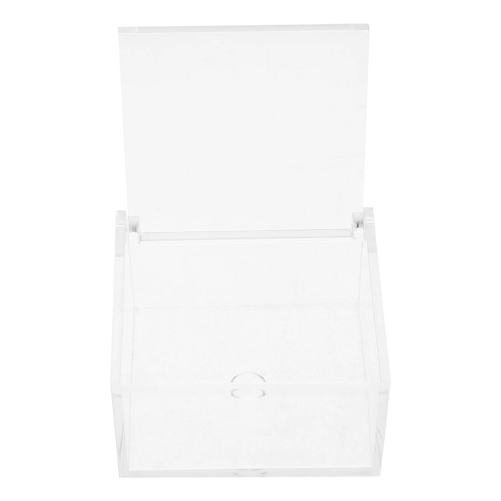 

Clear Acrylic Display Box Transparent Mini Square Container Jewelry Collectibles Multi Purpose Storage Home Office