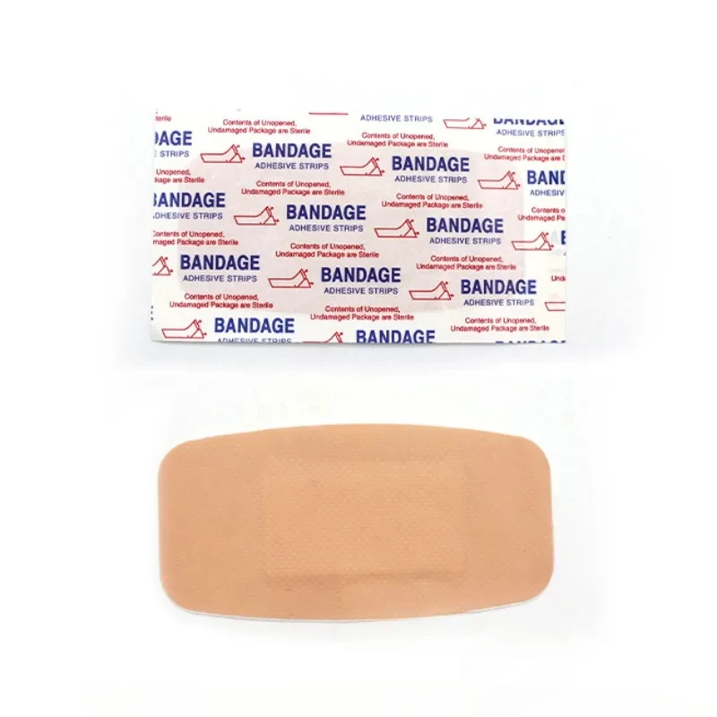 20 pièces/ensemble 5x10cm grand Patch plaie peau pansement bande pansement étanche premiers secours bandes plâtre adhésif Bandages bande