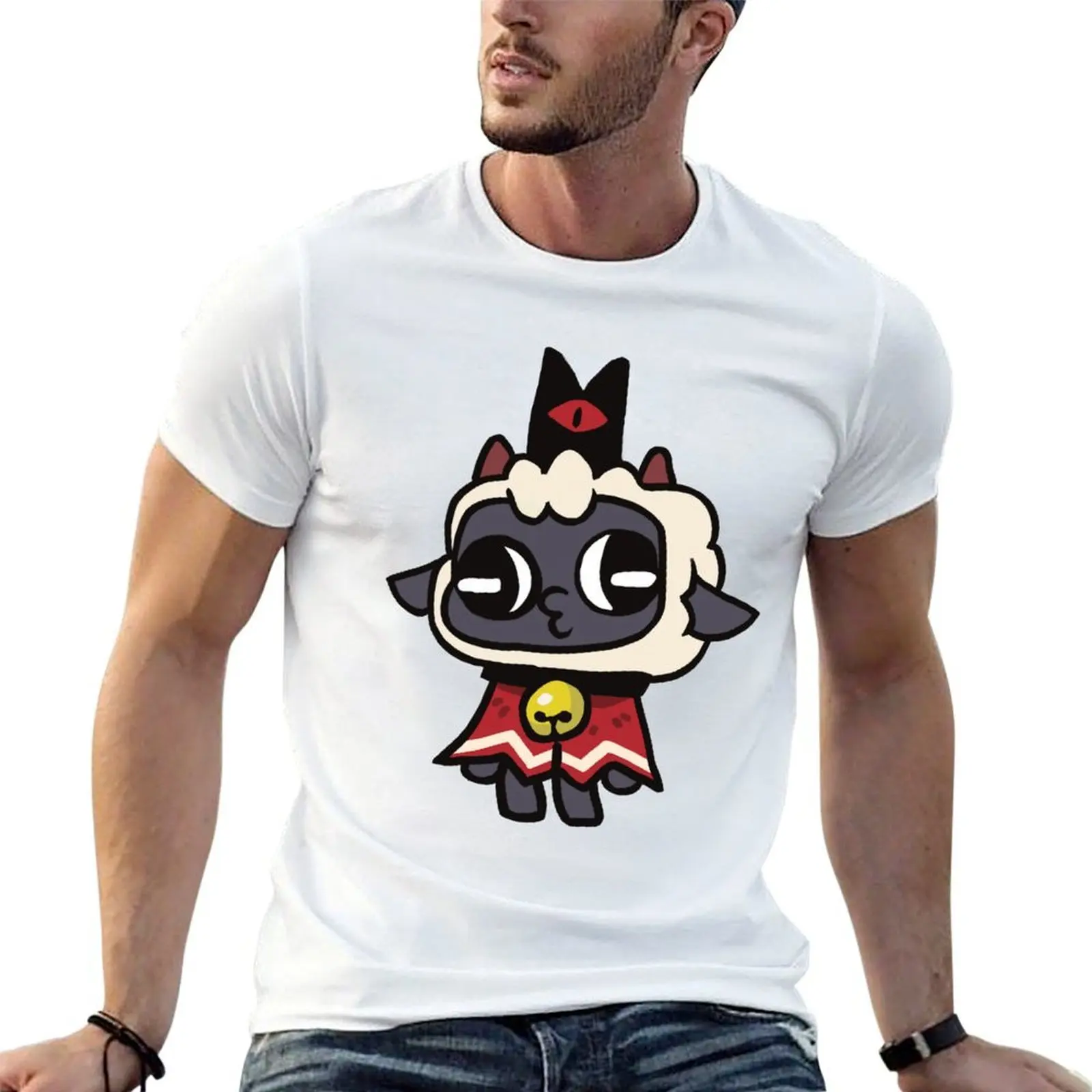 

Cult of the Lamb High-Rez derp T-Shirt cotton t shirts high quality anime tshirt T-Shirt